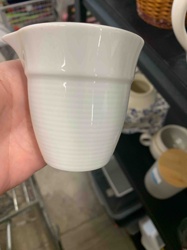 Rene Ozorio Aura Thailand White Ceramic Creamer