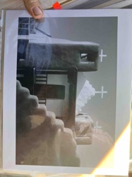 Architectural Study Photographic Print with Plus Annotations