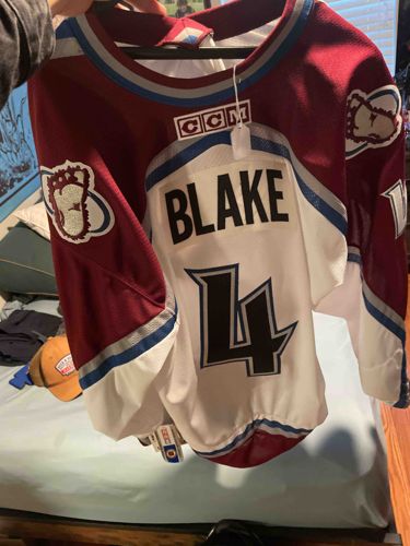 Colorado Avalanche Rob Blake Away Hockey Jersey (CCM)
