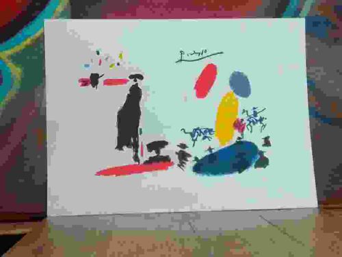 Pablo Picasso 'La Corrida' Lithograph Reproductions (Toros y Toreros)