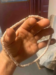 Heishi Shell Bead Necklace