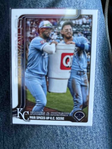 Kansas City Royals Young & Hungry Baseball Card