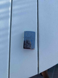 Engraved Chrome Zippo Lighter