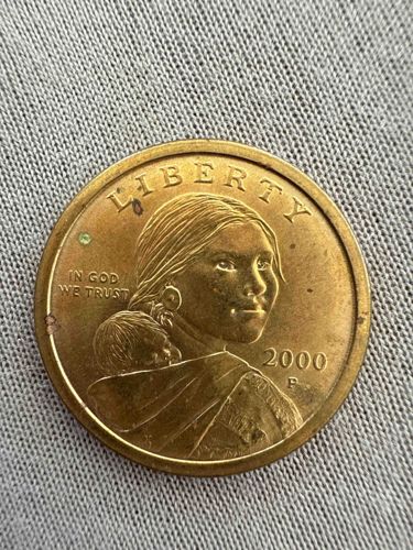 2000-P Sacagawea Golden Dollar Coin