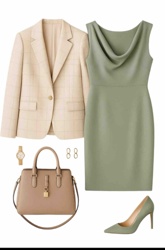 Coordinated Business Casual Ensemble