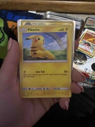 Pikachu Pokémon Trading Card (Sun & Moon Series)