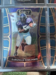 LaDainian Tomlinson Select Horned Frogs Football Card