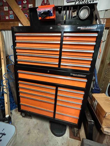 Harley-Davidson Two-Piece Tool Chest