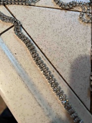 Vintage Double-Row Rhinestone Choker Necklace