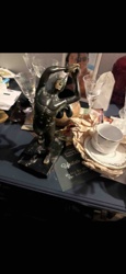 Art Deco Style Male Figure Sculpture with Golf Club