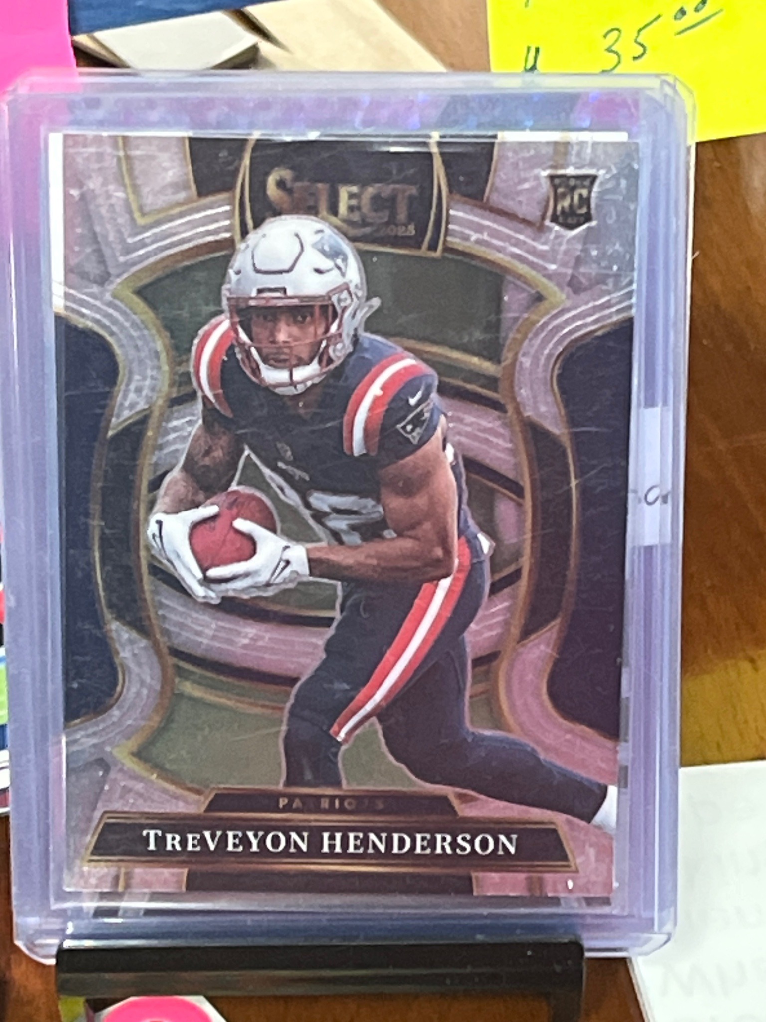 2023 Panini Select Draft Picks TreVeyon Henderson Rookie Card