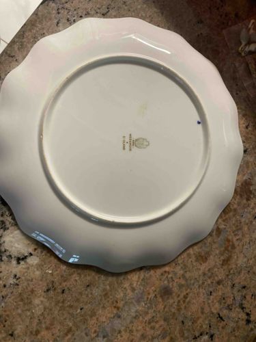 Wedgwood 'Edme' Scalloped Edge Plate