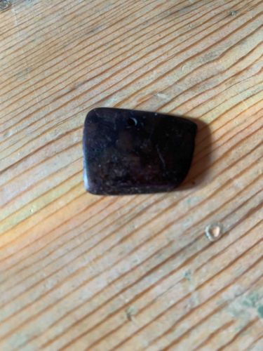 Flat Polished Stone Pendant