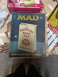 Mad Magazine, October 1974, Issue No. 170, featuring 'The Exorcist Barf Bag' cover