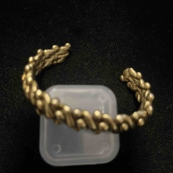 Organic Textured Cuff Bracelet