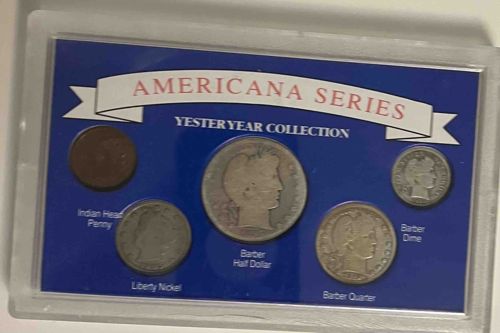Americana Series: Yesteryear Collection Framed Coin Set