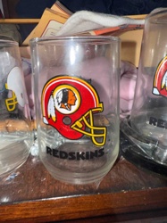 Washington Redskins Logo Tumbler Glass