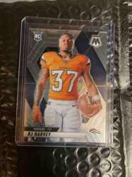 RJ Harvey 2021 Panini Mosaic Football Rookie Card #RC