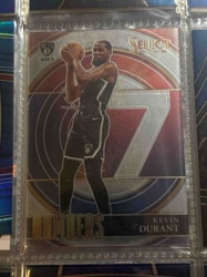 Kevin Durant Panini Select Numbers Trading Card