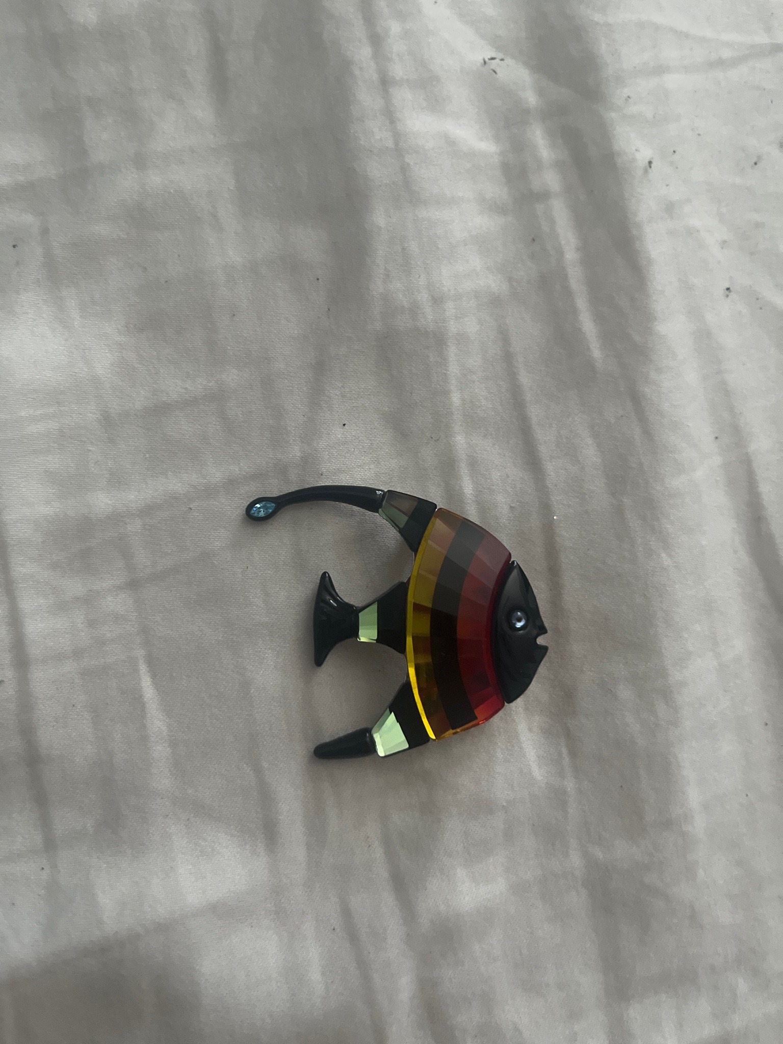 Submitted photo of Faceted Crystal Fish Figurine in the Style of Swarovski