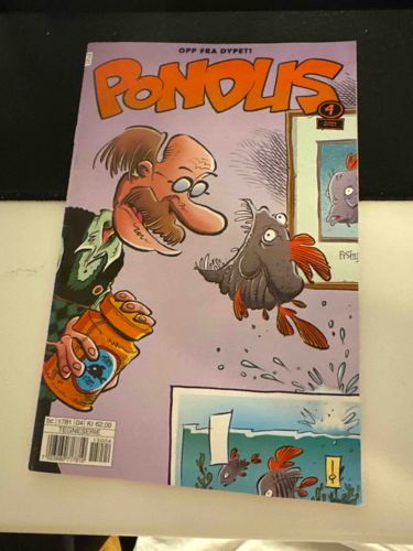 Pondus Comic Book, "Pondus 4: Opp fra dypet!"