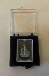 Crystal Sailboat Pendant in Presentation Box