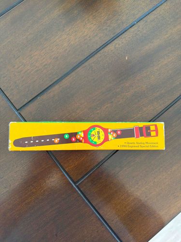 M&M's 1994 Engraved Special Edition Quartz Analog Watch