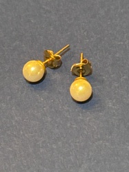 Pearl Stud Earrings