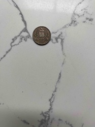 Coin with National Emblem (Likely Central American, possibly Guatemala)