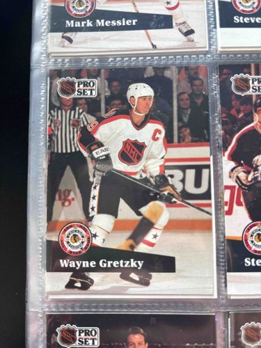 1991-92 Pro Set Wayne Gretzky Hockey Card