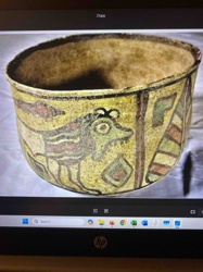 Indus Valley Harappan Terracotta Vessel with Beast Motifs