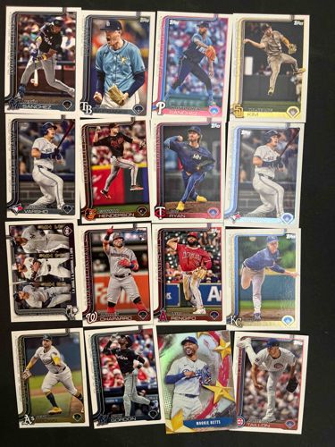 Mixed Lot of 2024 Topps Baseball Trading Cards