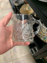 Pressed Glass Creamer