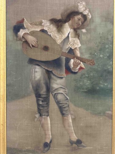Portrait of a Musician in 18th-Century Attire