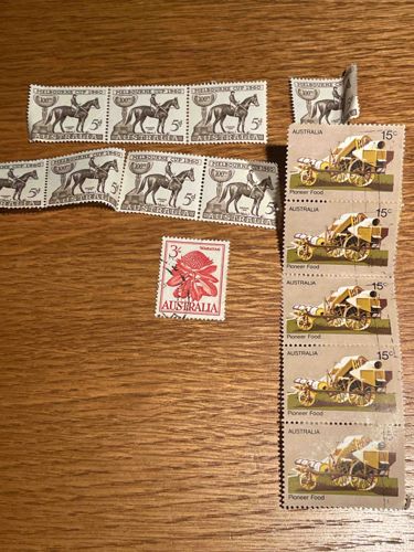 Collection of Australian Postage Stamps