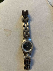 Citizen Quartz Ladies' Dress Watch with Crystal Bezel