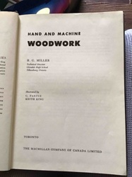 Hand and Machine Woodwork