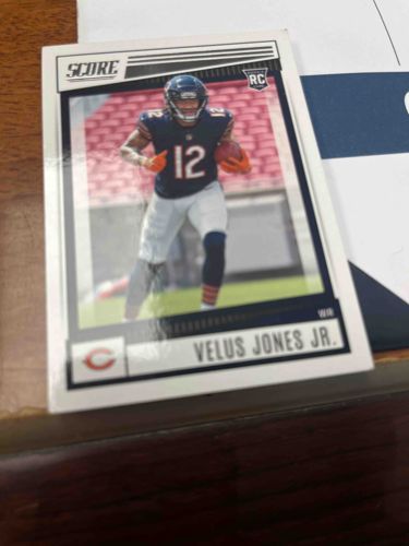 2022 Score Football Velus Jones Jr. Rookie Card