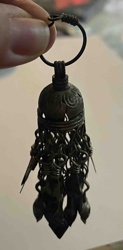 Tribal Metal Earring or Pendant