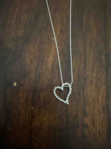 Diamond Heart Pendant Necklace