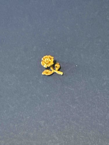 Gold Rose Bud Charm/Pendant