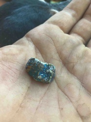 Iridescent Mineral Fragment