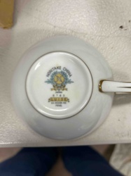 Noritake China 'Louise' Pattern Tea Cup / Coffee Cup