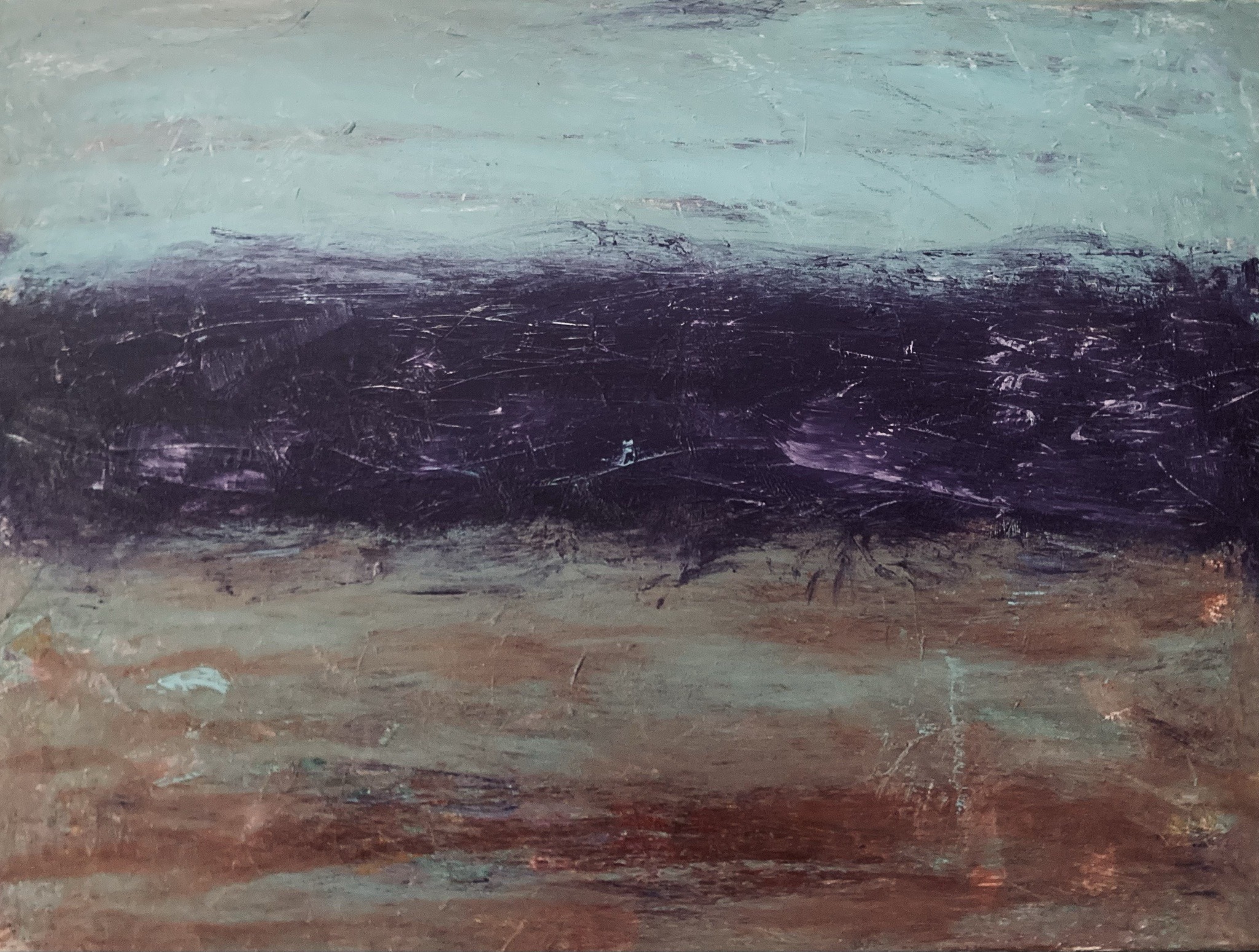 Submitted photo of Abstract landscape painting