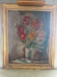 Impressionistic Floral Still Life Painting