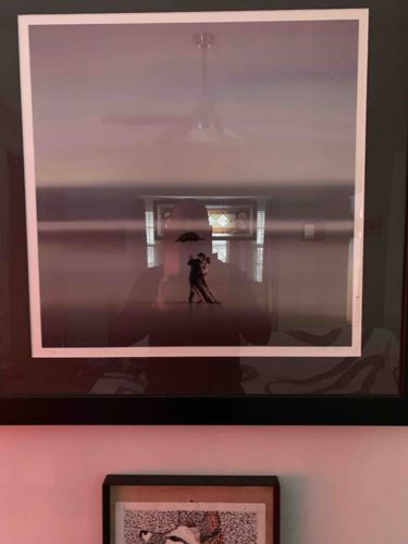 Framed Photograph of Tango Dancers