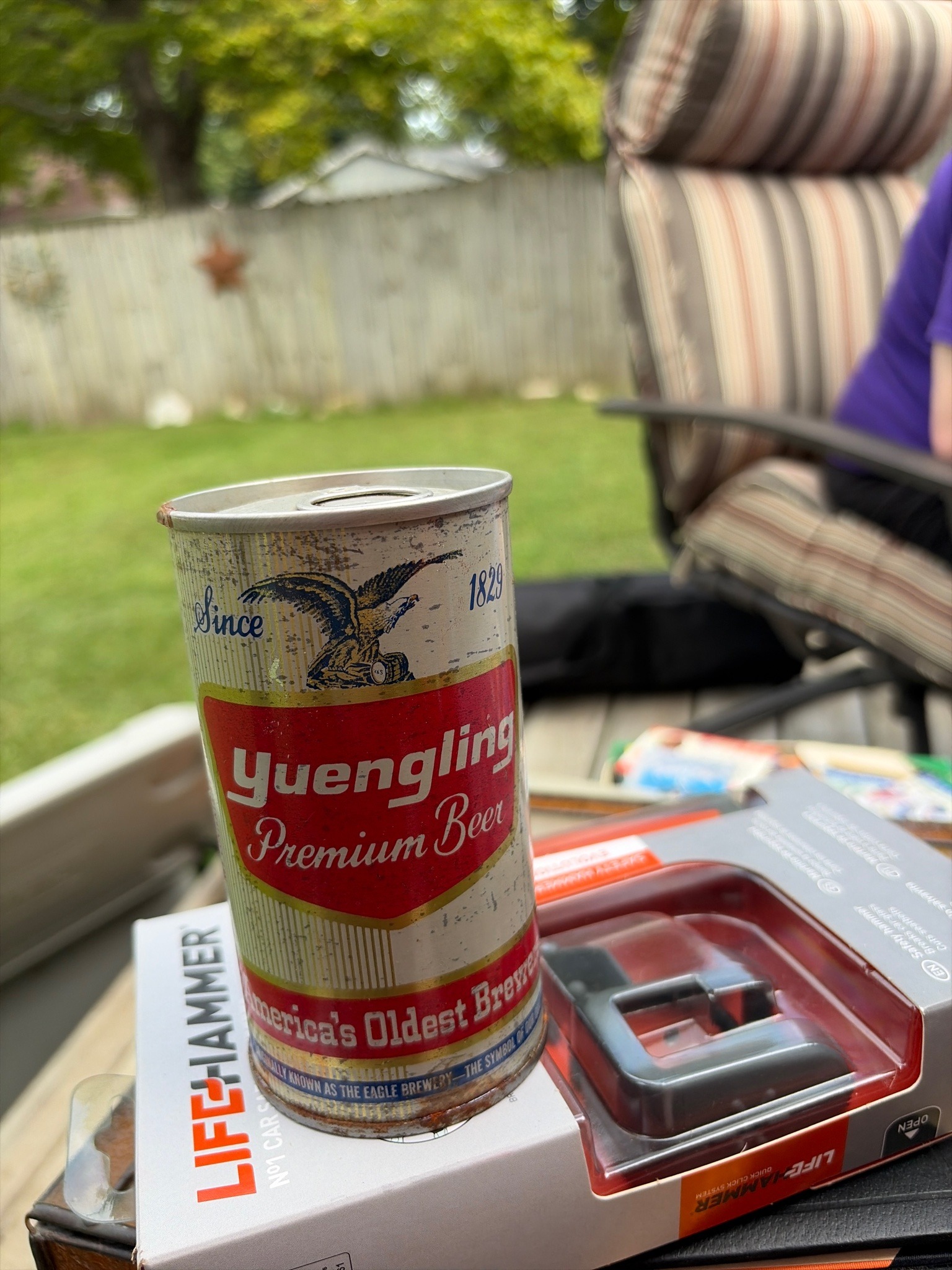 Submitted photo of Yuengling Premium Beer can (not authenticated)