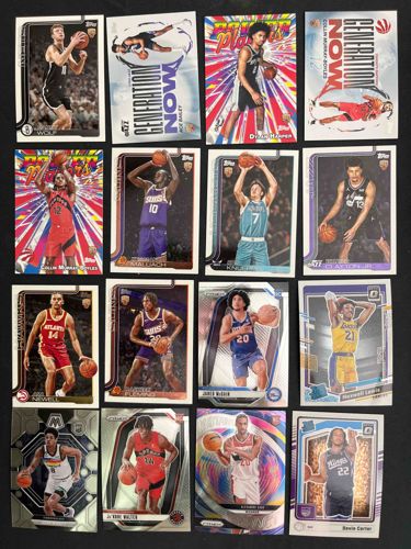 Collection of Modern Basketball Trading Cards