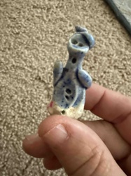 Abstract Ceramic Figurine/Bead