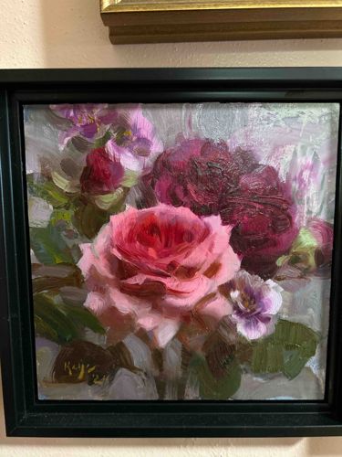 Floral Still Life by Daniel Keys